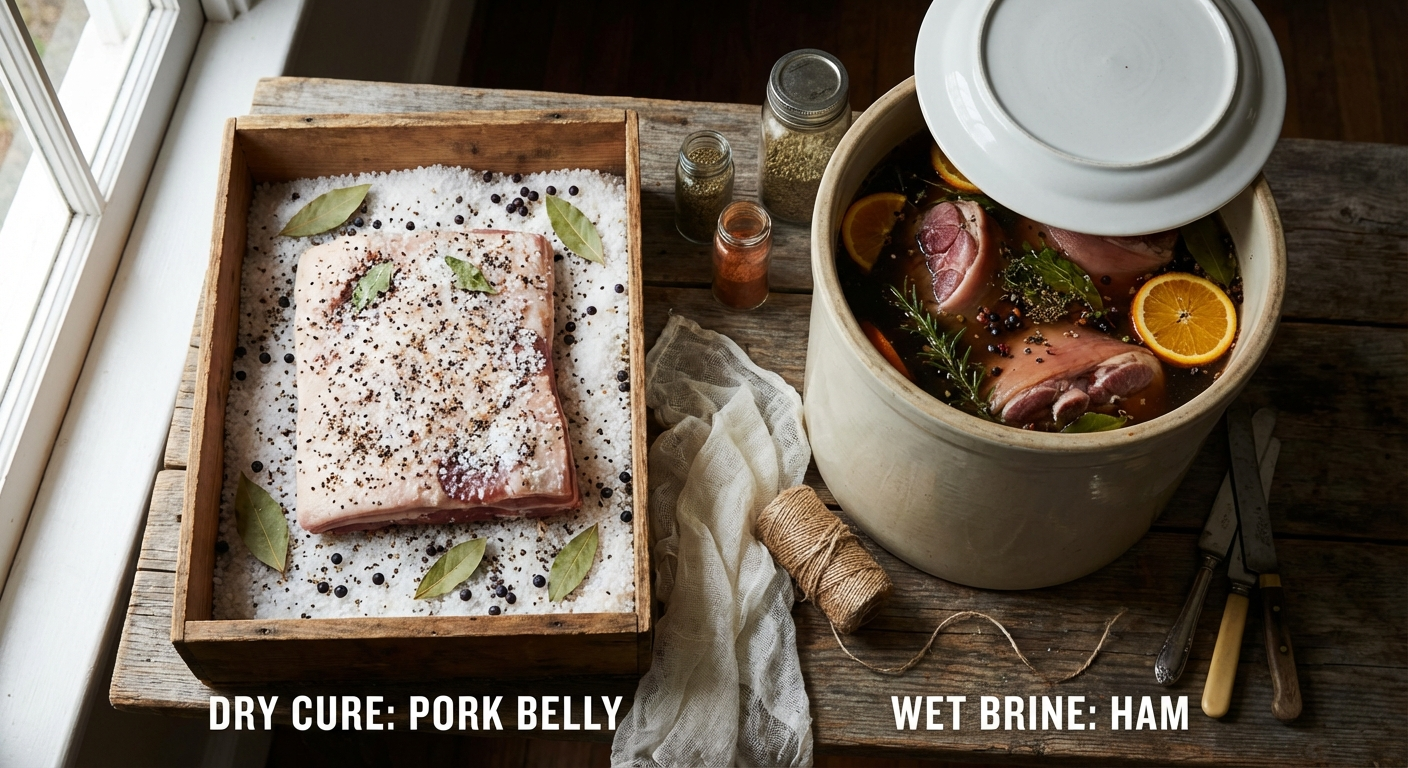 Dry Cure vs Wet Brine: Which Curing Method to Use and When