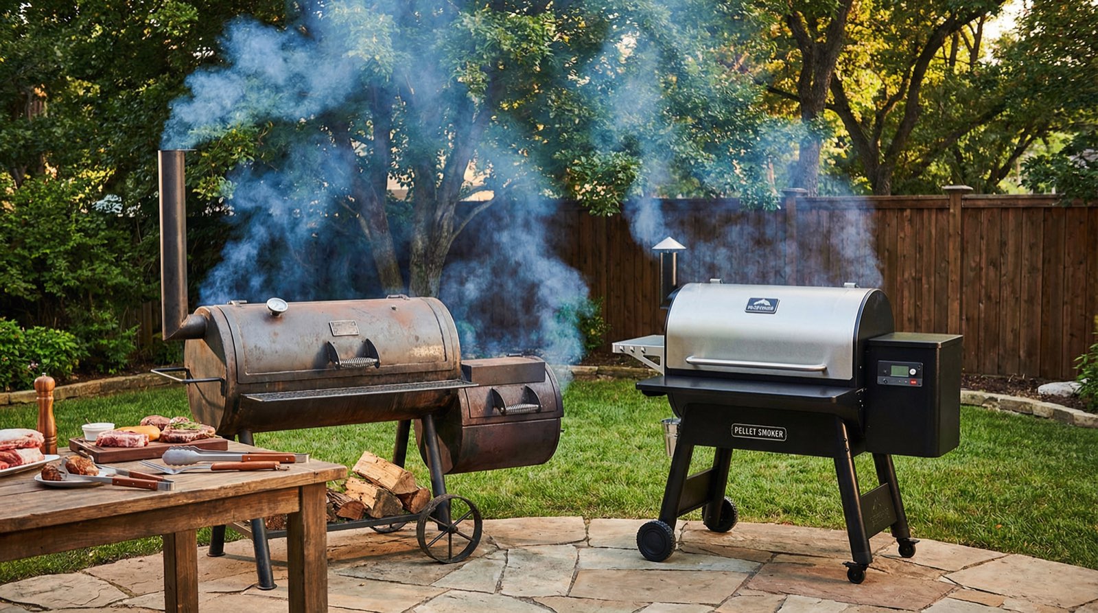 Stick Burner vs Pellet Smoker: Complete Competition Pitmaster Comparison